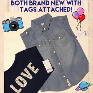❣️SALE! BOTH BRAND NWT! 💙 2 ITEM BUNDLE! 💙
